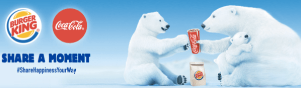 Coca-Cola & Burger King #ShareHappinessYourWay: Support Feeding America When You Tweet/Post