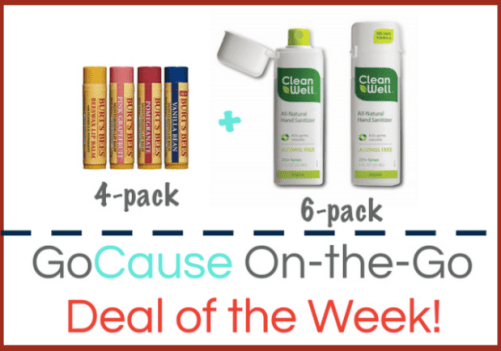GoCause: $22.99 Gets YOU 10 Pack of Burt’s Bees & CleanWell AND Helps Kids In Cambodia