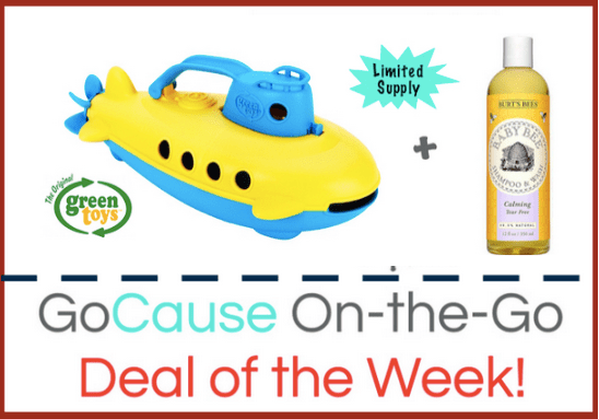 GoCause: $20.99 Gets YOU Green Toys Submarine AND Burt’s Bees Baby Wash AND Helps Family in Somalia