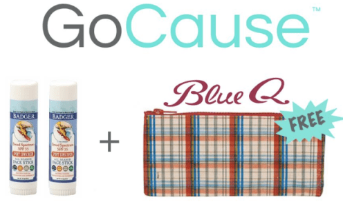 GoCause: $16.99 Gets YOU Two Badger Sunscreen Sticks & Zipper Pouch AND Treats Malaria in Liberia