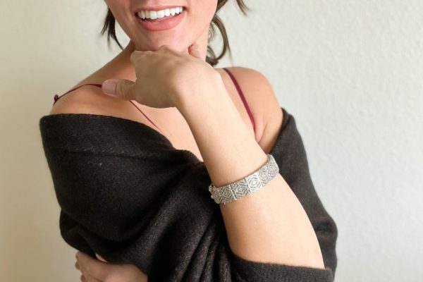 Art Deco Diamond & Platinum Plated Bracelet Just $79.97 Shipped (Save Hundreds!)