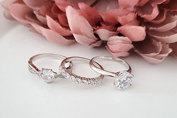 Moissanite Stackable Rings Only $28 Each Shipped on Amazon | 3 Styles Available
