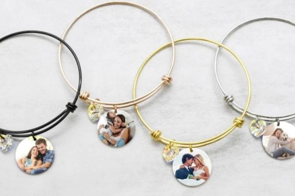 Stackable Photo Bracelets Only $9.99 Shipped | Personalize w/ Your Fave Photo