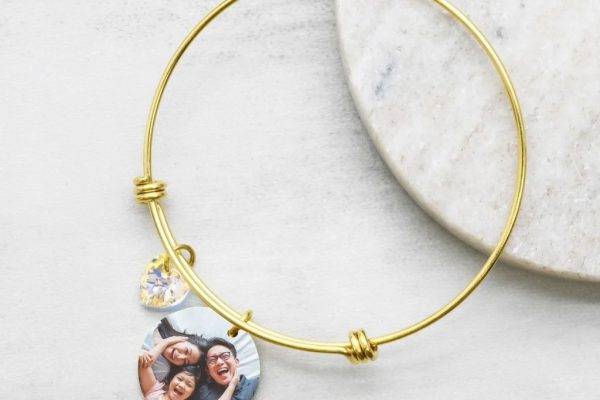 Stackable Photo Bracelets Only $9.99 Shipped | Personalize w/ Your Fave Photo