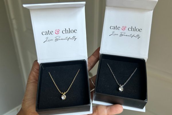 Cate and Chloe Faye 18K Gold Plated Pendant Necklace Only $16.80 Shipped