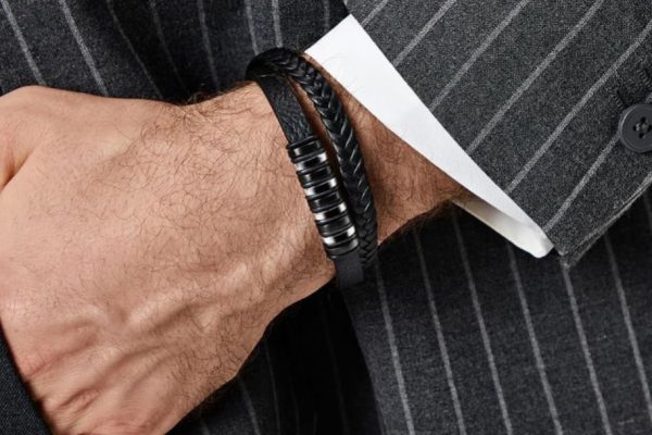 Men’s Leather Bracelet Only $5.69 on Amazon (Reg. $20)