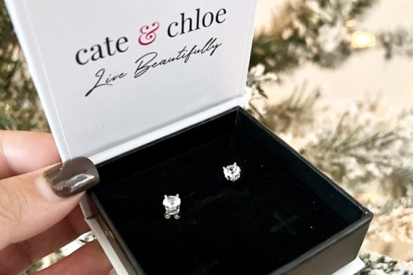 Cate & Chloe 18K Gold Plated Stud Earrings Only $18 Shipped (Perfect for Sensitive Ears!)