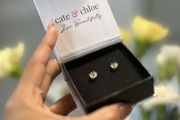Cate & Chloe Swarovski Crystal Stud Earrings Only $18 Shipped (Reg. $119) | Perfect Gift Idea!