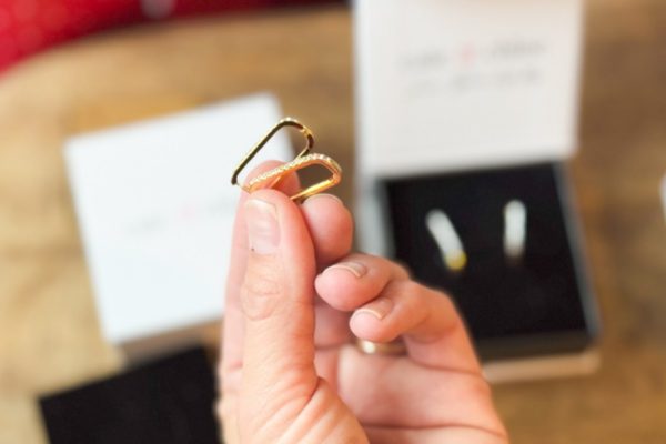 Cate & Chloe Square Hoop Earrings w/ Gift Box Only $18 Shipped