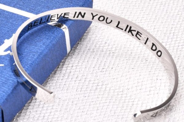 Inspirational Cuff Bracelet Just $3 on Amazon (Regularly $10)