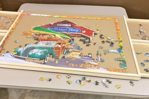 Puzzle Table w/ Drawers & Cover Just $36.49 Shipped on Amazon (Reg. $50)