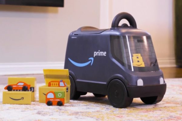 Radio Flyer Amazon Delivery Van Ride-On Toy Just $23.99 (Reg. $40)