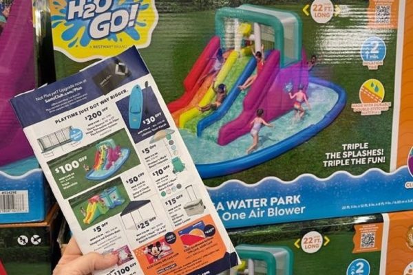 $100 Off Kids Inflatable Backyard Water Park w/ 3 Slides at Sam’s Club (In-Store & Online)