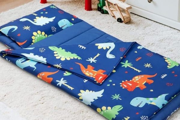Toddler Nap Mat Only $12.99 on Amazon – Extra Large w/ Removable Pillow!