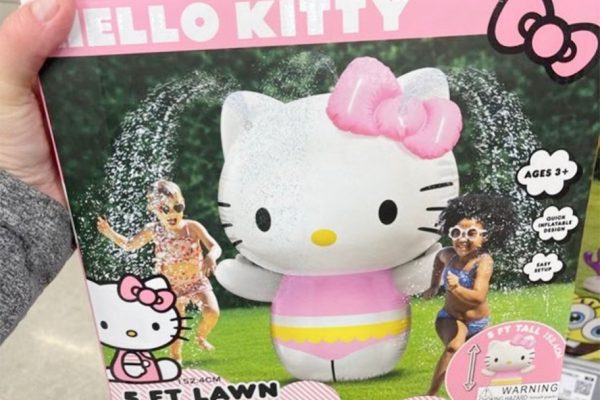 Hello Kitty 5′ Inflatable Sprinkler Only $34.96 on Walmart.com