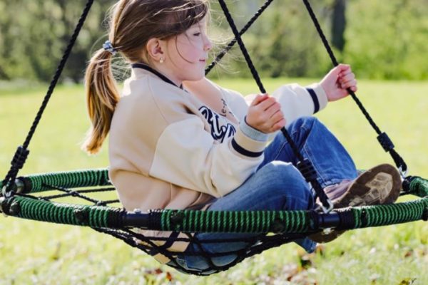 Saucer Swing Just $28 on Amazon (Reg. $42) | Holds Up to 800 Pounds!